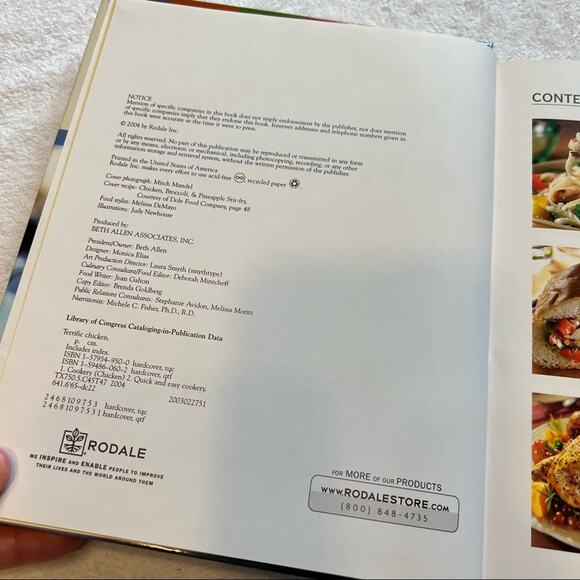Terrific Chicken 100 Great Meals in Minutes Hardback Cookbook Recipes Quick Cook - Picture 2 of 7
